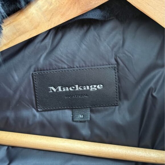 Rare Dark Blue Mackage Dixon Bomber Winter Jacket - Picture 3 of 8